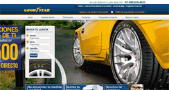 Desktop Screenshot of llantasgoodyear.com
